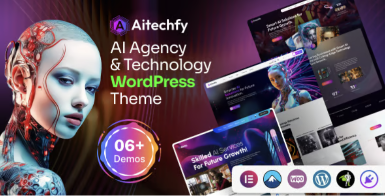 Aitechfy - AI Agency & Technology WordPress Theme 2 Aitechfy - AI Agency & Technology WordPress Theme