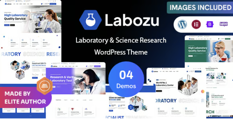 Labozu – Laboratory & Science Research WordPress Theme 2 Labozu – Laboratory & Science Research WordPress Theme