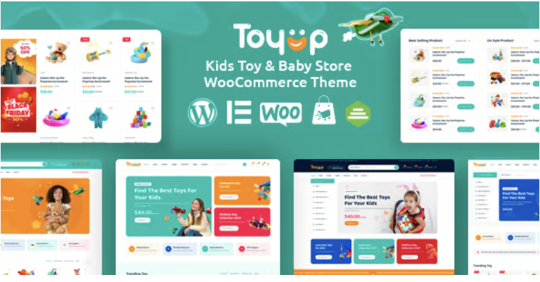 Toyup - Kids Toys Store WooCommerce WordPress Theme 2 Toyup - Kids Toys Store WooCommerce WordPress Theme