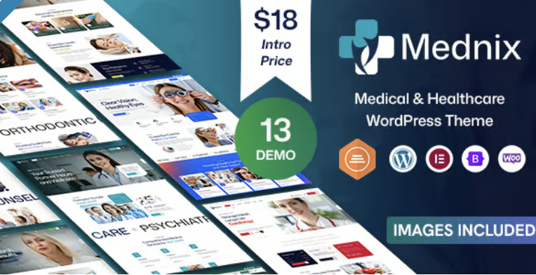 Mednix – Medical & Health Clinic WordPress Theme 2 Mednix – Medical & Health Clinic WordPress Theme