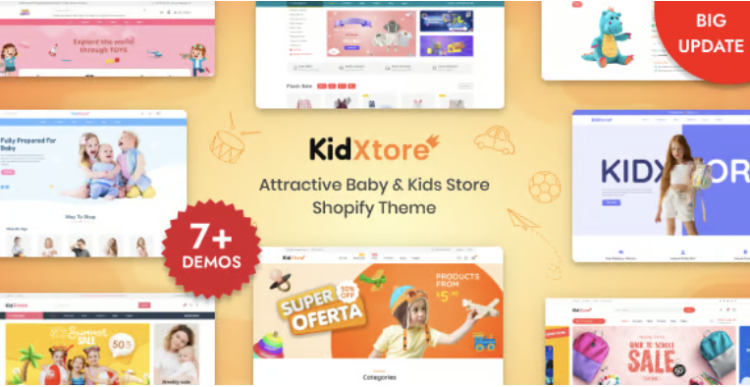 KidXtore - Baby Shop and Kids Store Shopify Theme