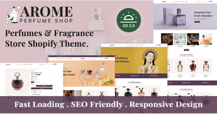 Arome - Modern Perfumes & Fragrance Store Shopify Theme OS 2.0