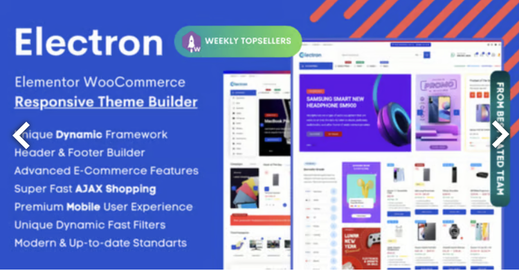 Electron - Elementor Electronics Store WooCommerce Theme