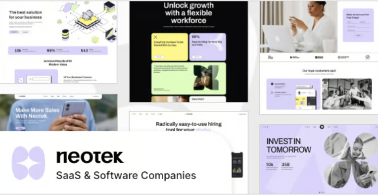 NeoTek - SaaS and Software Company WordPress Theme 2 NeoTek - SaaS and Software Company WordPress Theme
