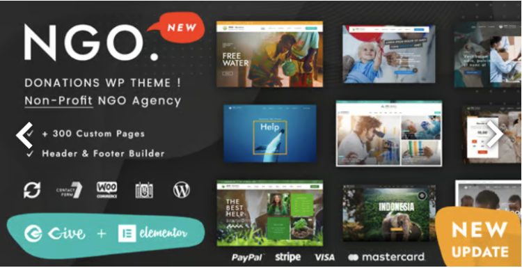 Ngo - Charity Donation WordPress