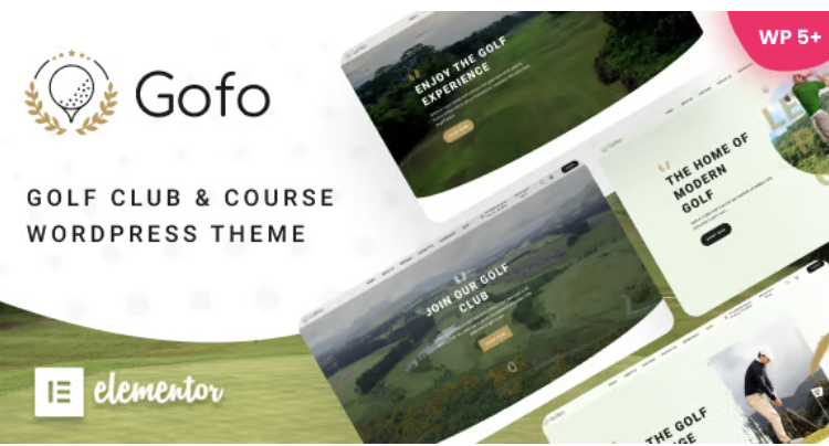 Gofo - Golf Course & Country Club WordPress Theme