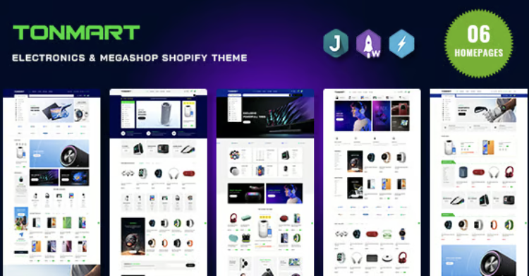 Tonmart - Electronics & Multi-Purpose Shopify Theme