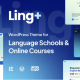 LingPlus – Language School & Online Courses WordPress Theme