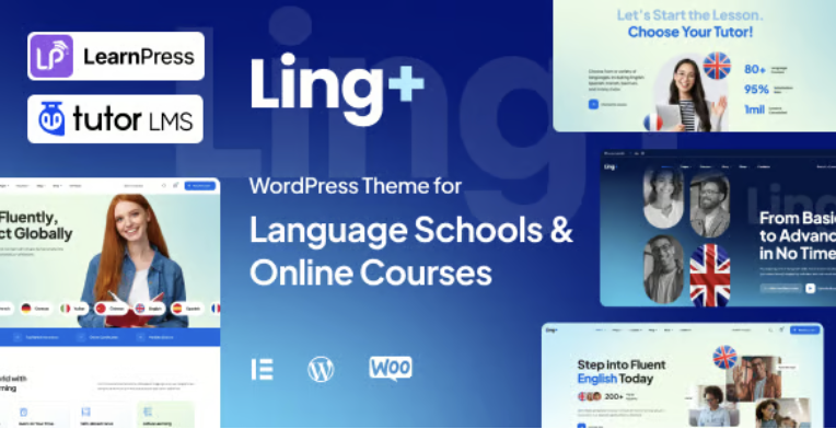 LingPlus - Language School & Online Courses WordPress Theme 2 LingPlus - Language School & Online Courses WordPress Theme