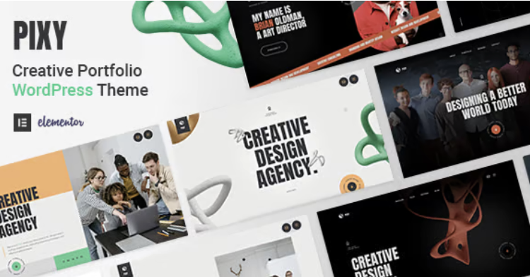 Pixy - Creative Portfolio WordPress Theme