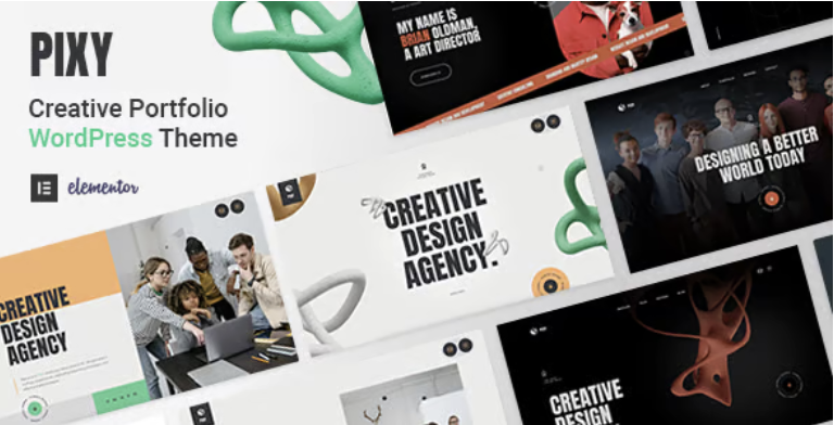 Pixy - Creative Portfolio WordPress Theme 2 Pixy - Creative Portfolio WordPress Theme