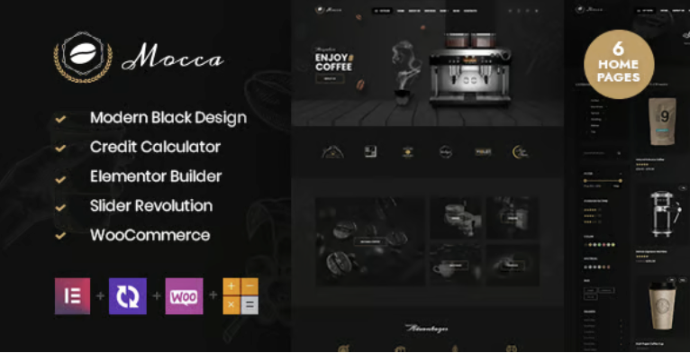 Mocca - Coffee Shop WooCommerce Theme 2 Mocca - Coffee Shop WooCommerce Theme