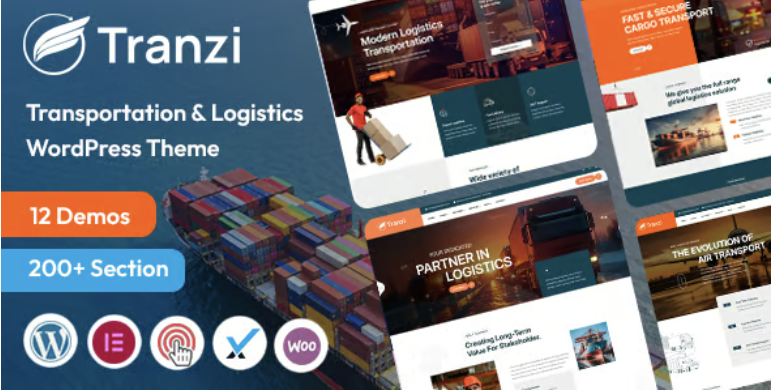 Tranzi - Transportation & Logistics WordPress Theme 2 Tranzi - Transportation & Logistics WordPress Theme