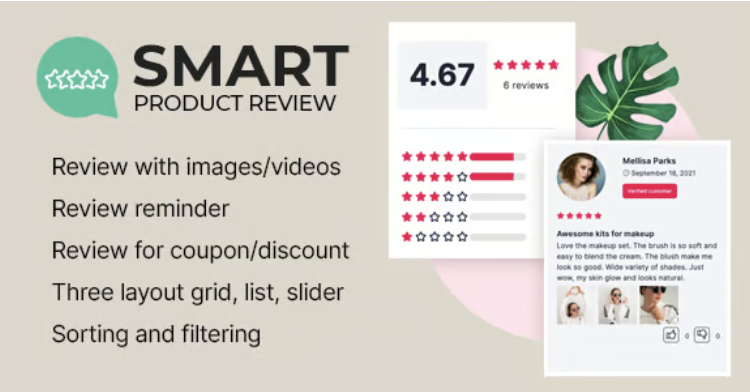 Smart Product Review For WooCommerce - All in one review pack for WooCommerce