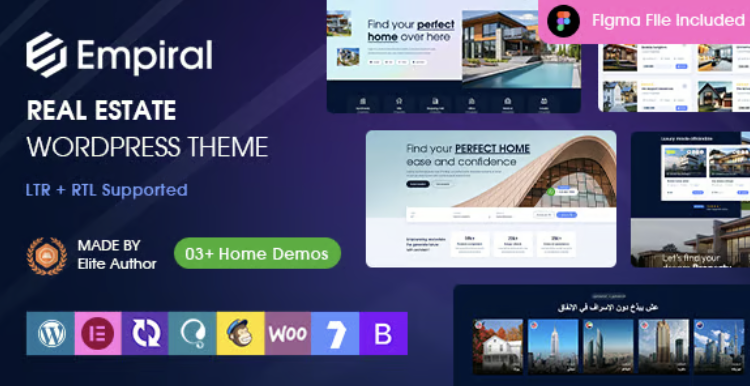 Empiral – Real Estate WordPress Theme