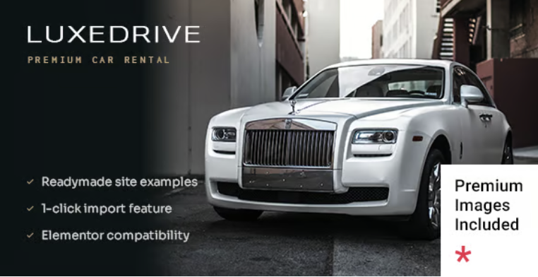 LuxeDrive - Limousine and Car Rental WordPress Theme 2 LuxeDrive - Limousine and Car Rental WordPress Theme