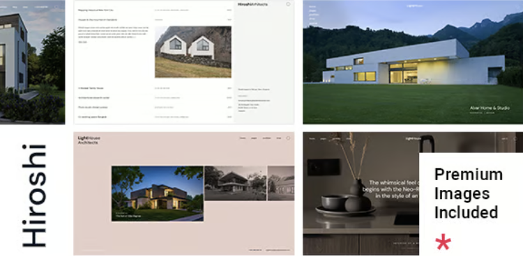 Hiroshi - Architecture and Interior Design WordPress Theme