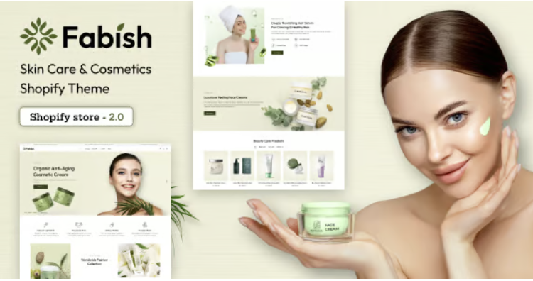 Fabish - SkinCare Cosmetics Store Shopify Theme
