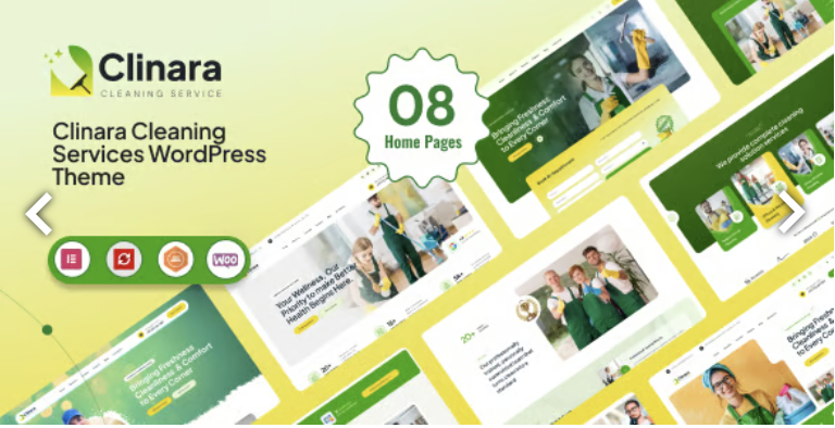 Clinara - Cleaning Services WordPress Theme 2 Clinara - Cleaning Services WordPress Theme