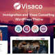 Visaco – Immigration Visa Consulting WordPress Theme