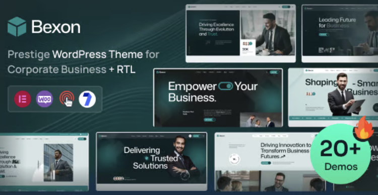 Bexon - Corporate Business WordPress Theme