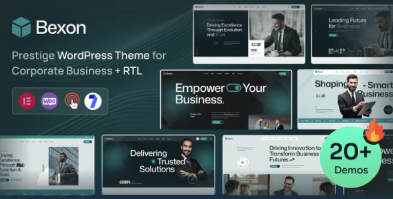 Bexon - Corporate Business WordPress Theme