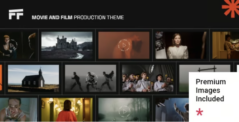 FirstFrame - Movie and Film Production WordPress Theme
