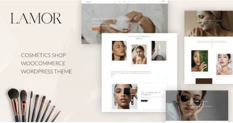 Lamor – Beauty and Cosmetics Store WordPress Theme