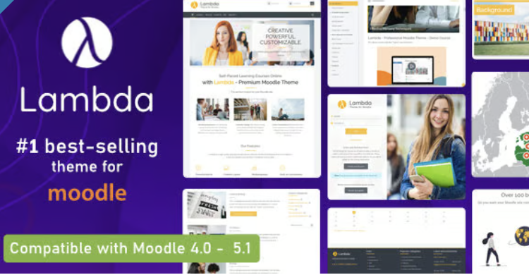 Lambda - Premium Moodle Theme