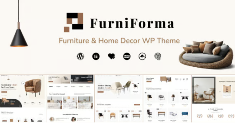 FurniForma - Furniture Store WordPress Theme