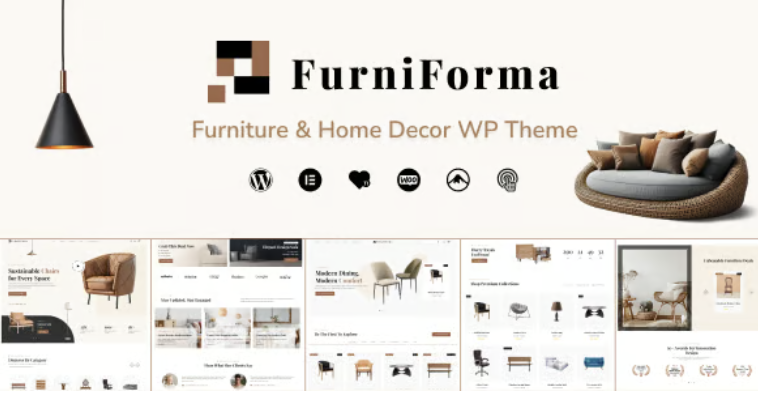 FurniForma - Furniture Store WordPress Theme