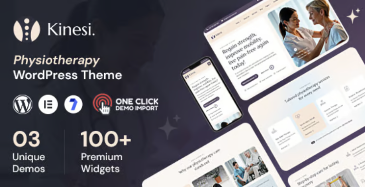 Kinesi - Physiotherapy WordPress Theme
