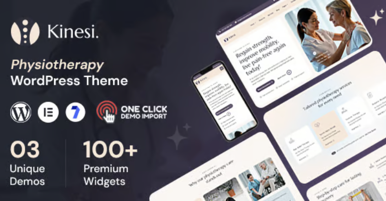 Kinesi - Physiotherapy WordPress Theme