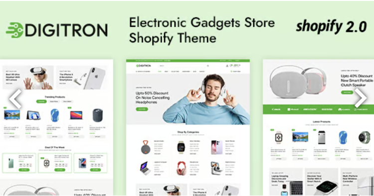 Digitron - Electronics & Gadget Store Shopify 2.0 Responsive Theme