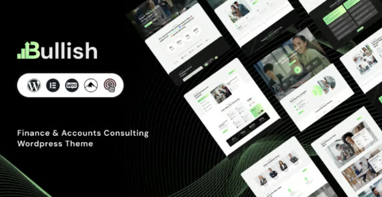 Bullish - Finance Consulting Theme