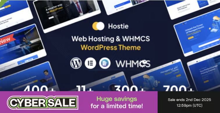 Hostie - Web Hosting & WHMCS WordPress Theme 2 Hostie - Web Hosting & WHMCS WordPress Theme