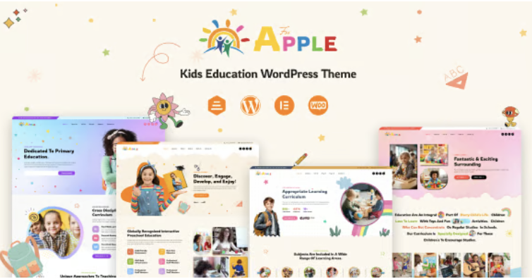 AforApple - Kids Education & LMS WordPress Theme 2 AforApple - Kids Education & LMS WordPress Theme