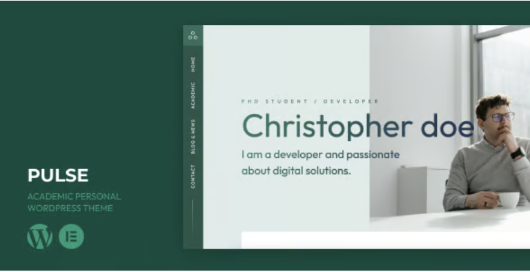 Pulse - Academic Personal WordPress Theme 2 Pulse - Academic Personal WordPress Theme