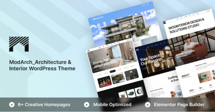 ModArch - Architecture & Interior WordPress Theme