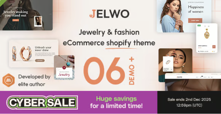 Jelwo - The Jewelry & Fashion eCommerce Shopify Theme 2 Jelwo - The Jewelry & Fashion eCommerce Shopify Theme