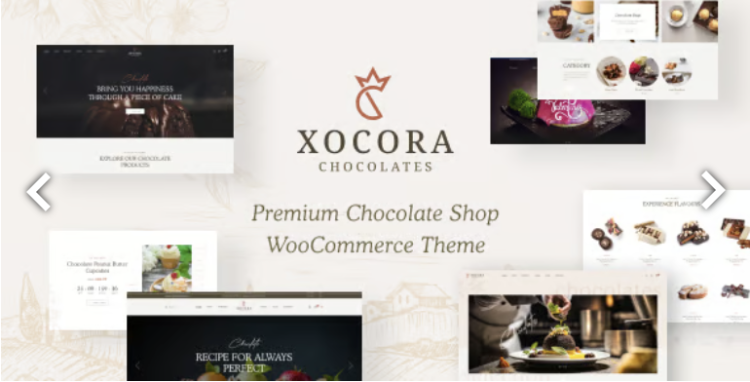 Xocora - Food Bakery WooCommerce WordPress Theme