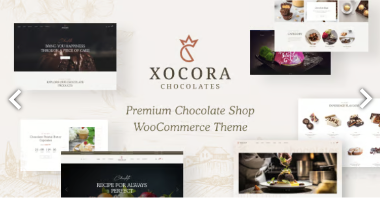 Xocora - Food Bakery WooCommerce WordPress Theme