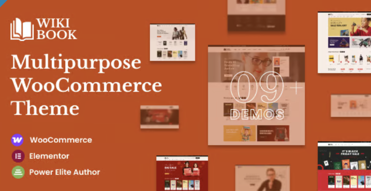 WikiBook - Elementor WooCommerce WordPress Theme
