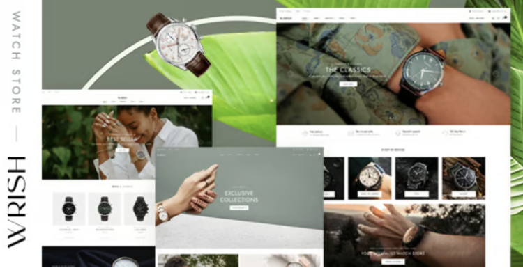 Wrish – Watch Store WooCommerce WordPress Theme