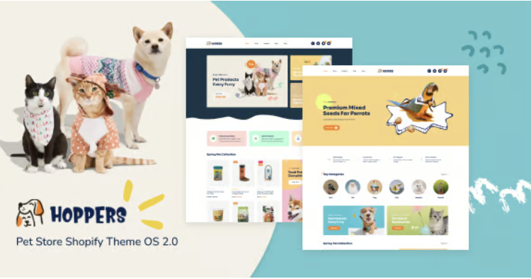 Hoppers - Pet Store Shopify Theme OS 2.0