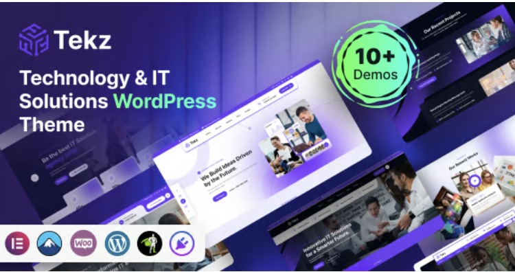 Tekz - Technology & IT Solutions WordPress ThemeTheme