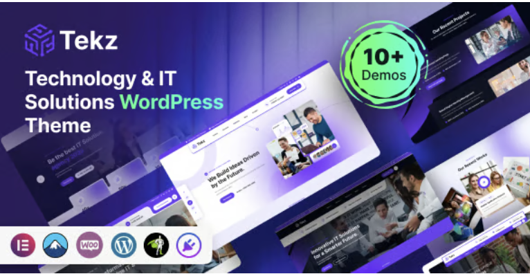 Tekz - Technology & IT Solutions WordPress ThemeTheme