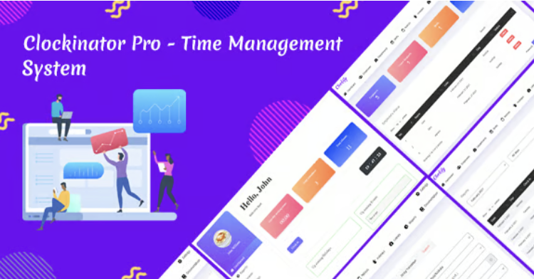 Clockinator Pro - Staff & Time Management system