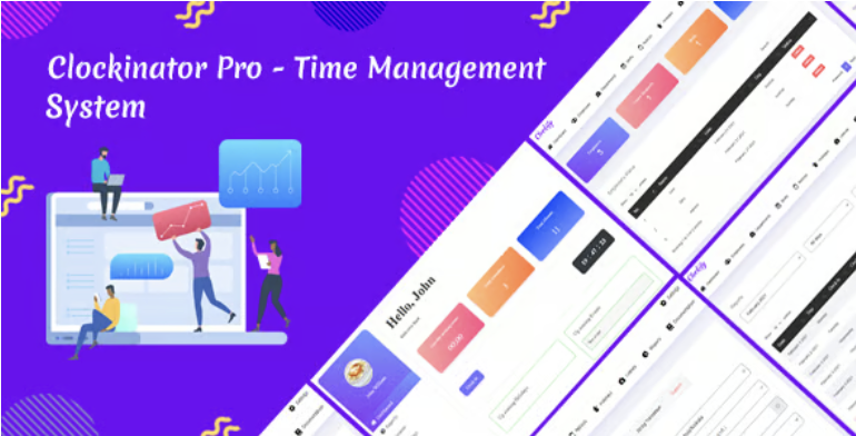 Clockinator Pro - Staff & Time Management system