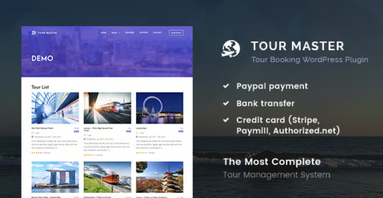 Tour Master - Tour Booking, Travel, Hotel